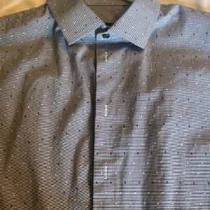 14th union dotted dress shirt
